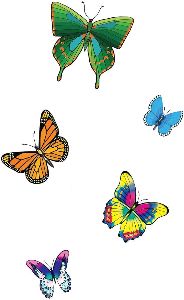 Glitter Tattoos - Butterflies