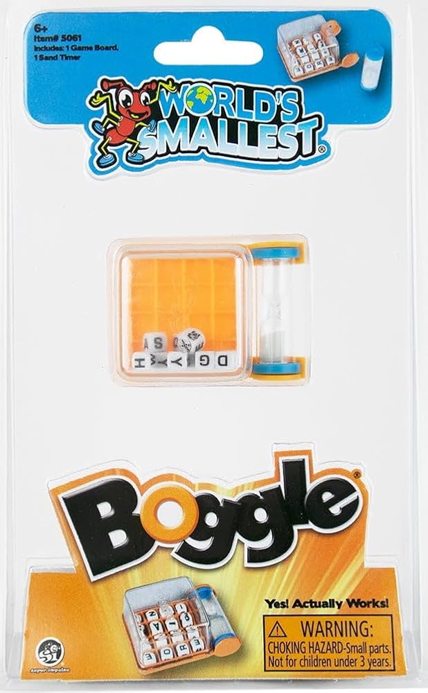 World's Smallest Boggle