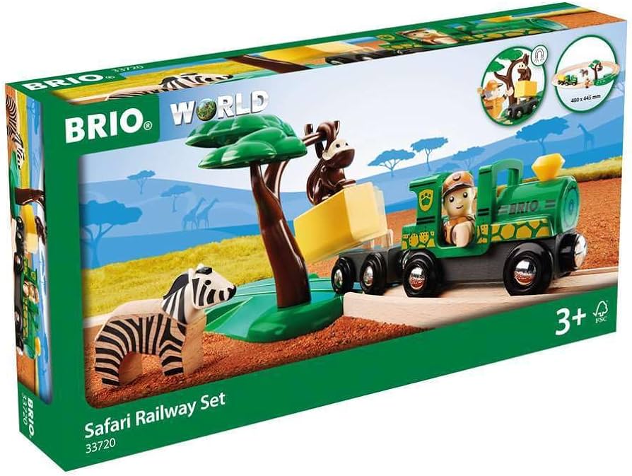 BRIO Safari Railway set