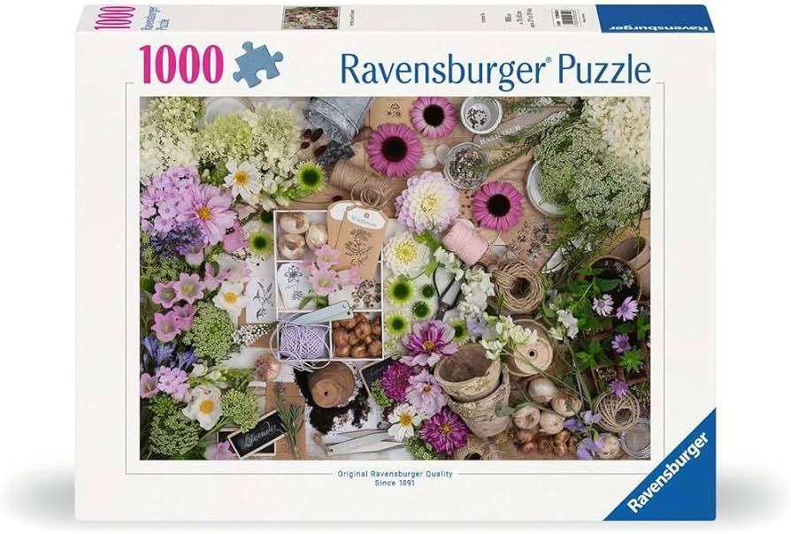 Colorful Floral Love Puzzle - 1,000