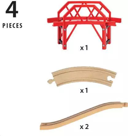 BRIO Curved Bridge