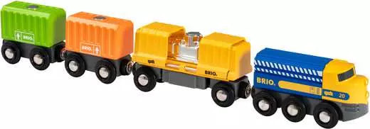 BRIO Three Wagon Cargo Train