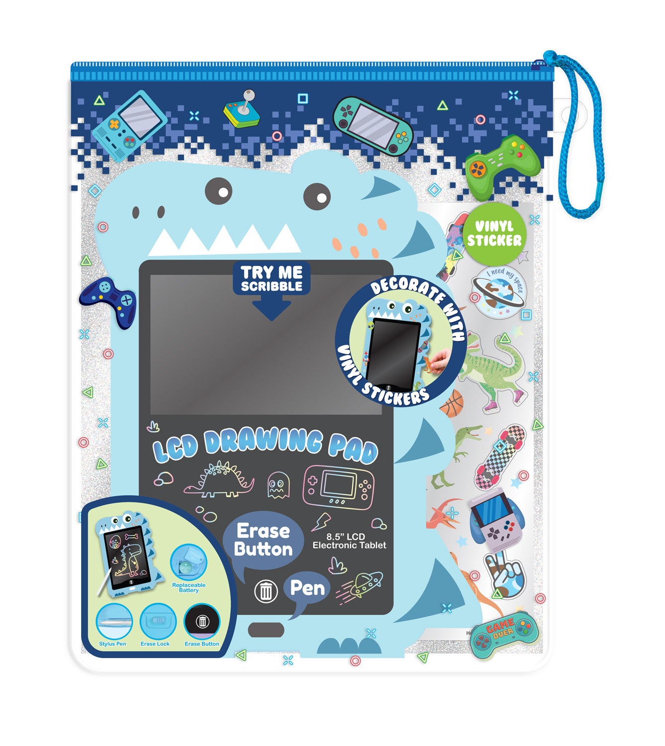 LCD Drawing Pad - Dino