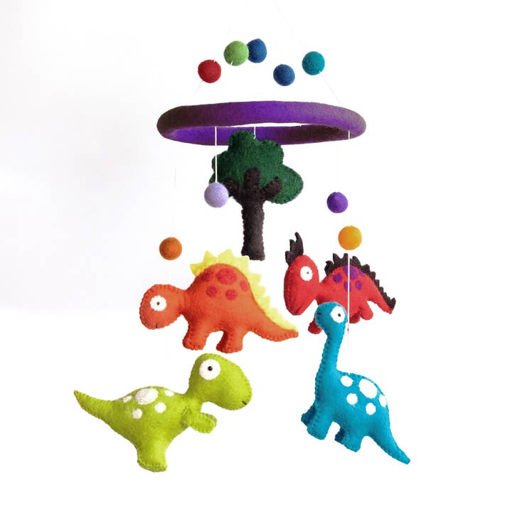 Baby Mobile – Felt Dino