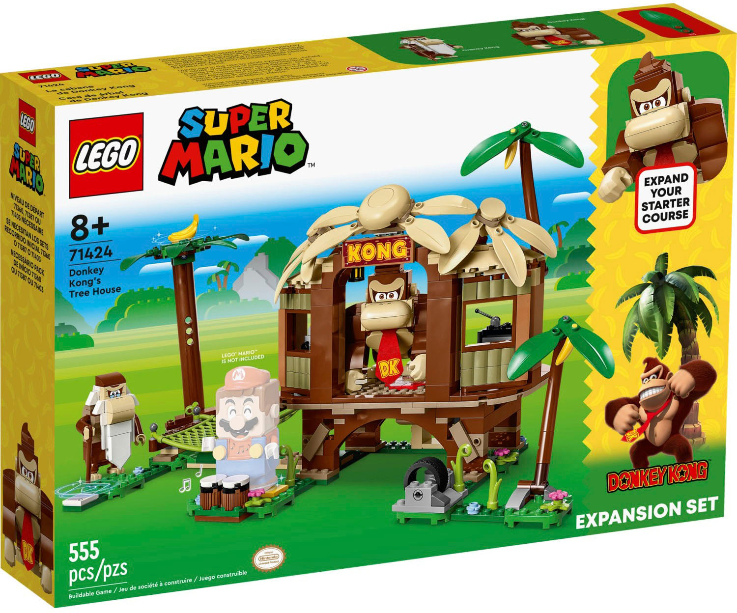LEGO Donkey Kong's Tree House Expansion Set