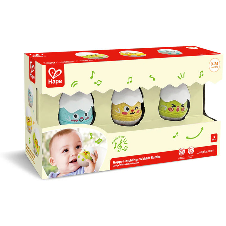 Happy Hatchlings Wobble Rattles