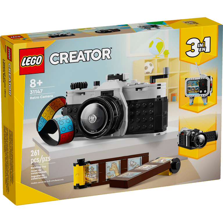 LEGO Creator 3 In 1 Retro Camera Toy 31147