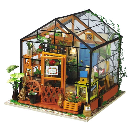 DIY Miniature House Kit - Cathy's Flower House