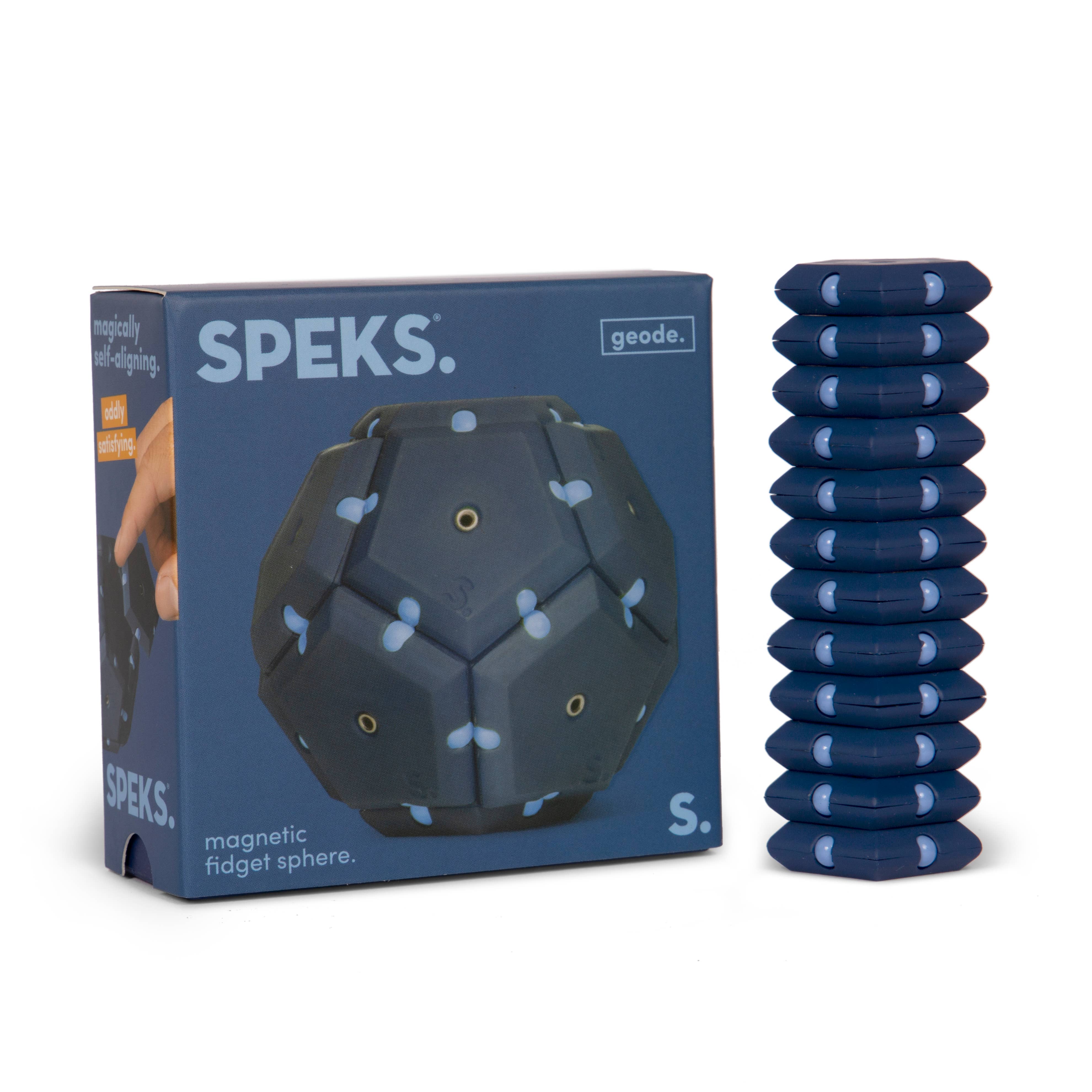 Speks Geode Pop Magnetic Fidget Sphere