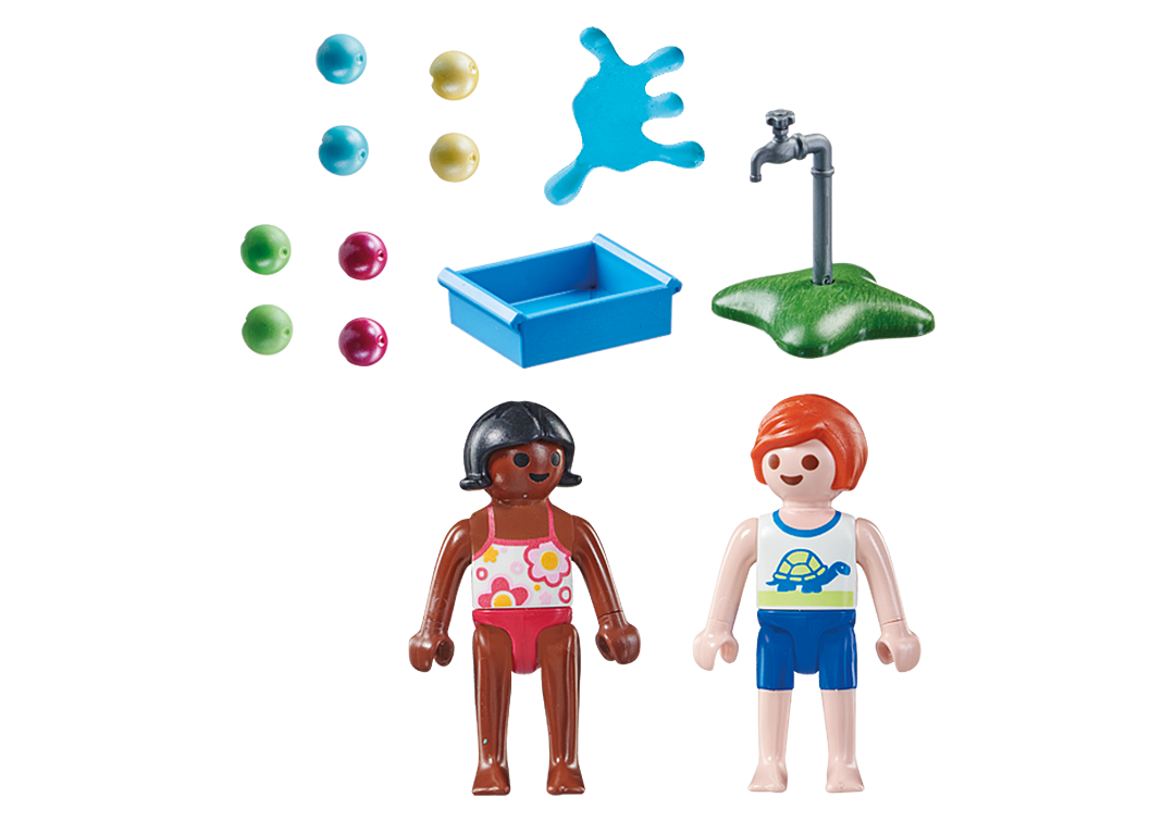 Children with Balloons