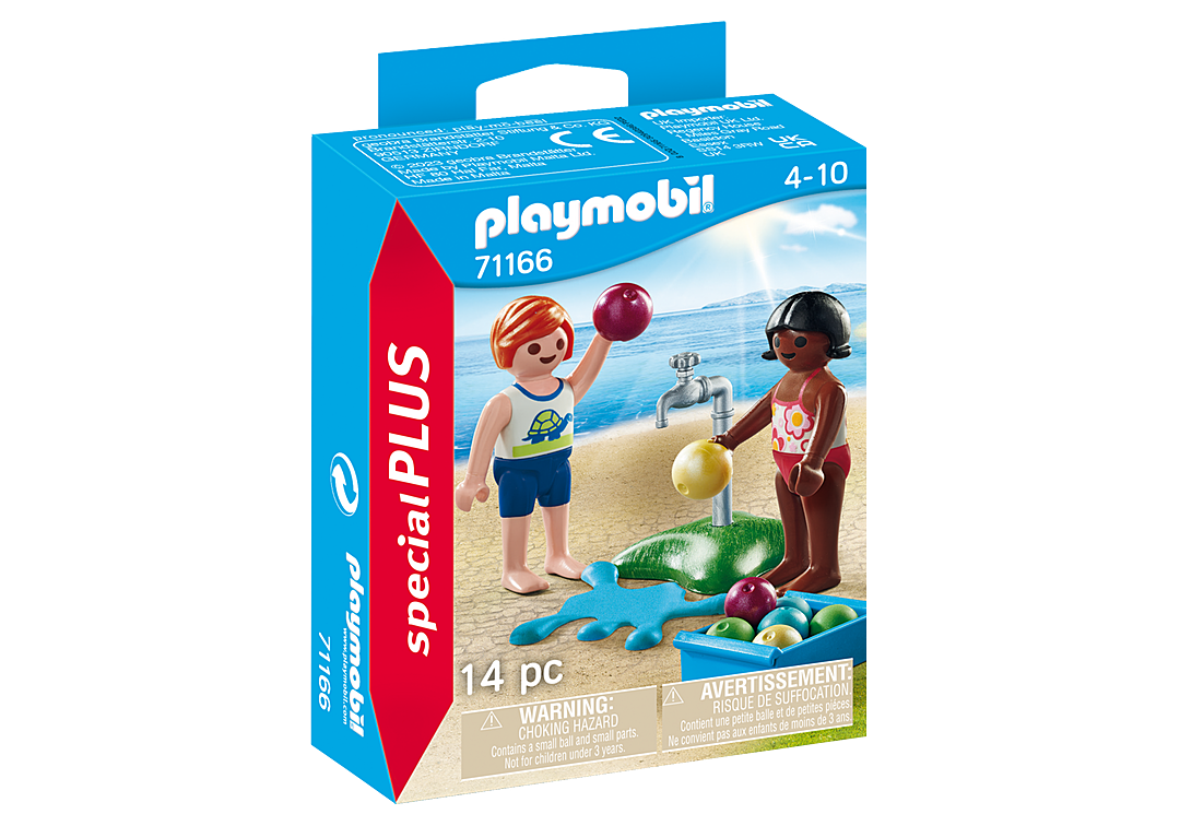 Children with Balloons