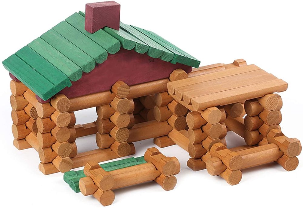 Timbers 90pc Wood Log Set