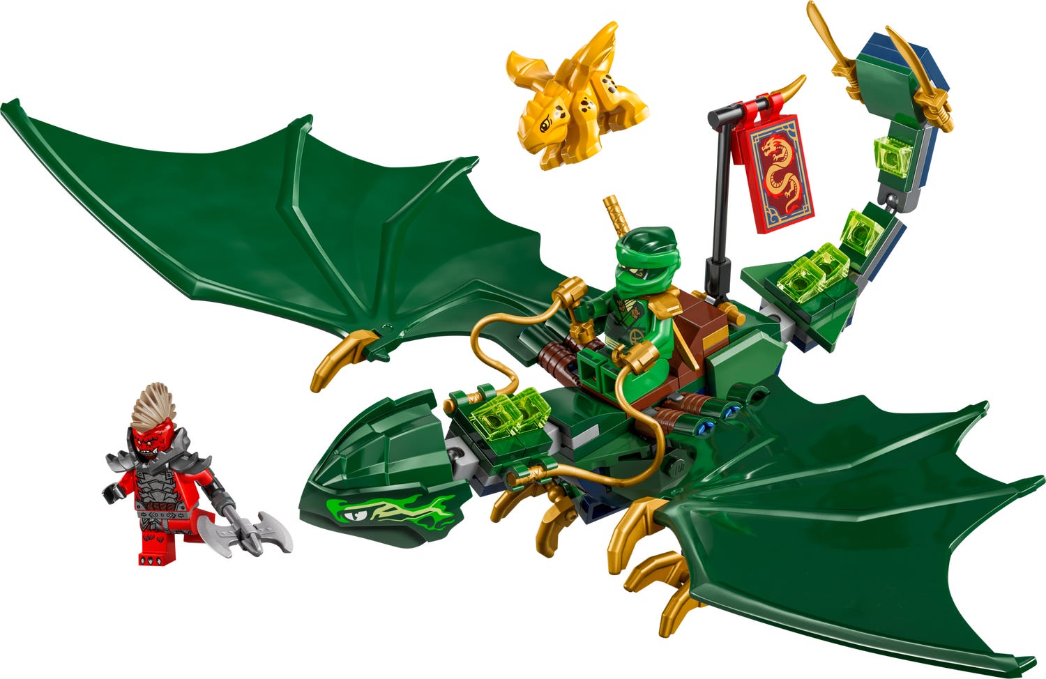 LEGO Lloyd's Green Forest Dragon