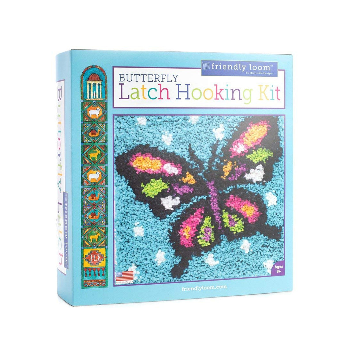 Latch Hooking Kit - Butterfly