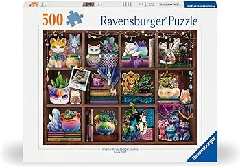 Cubby Cats and Succulents - 500