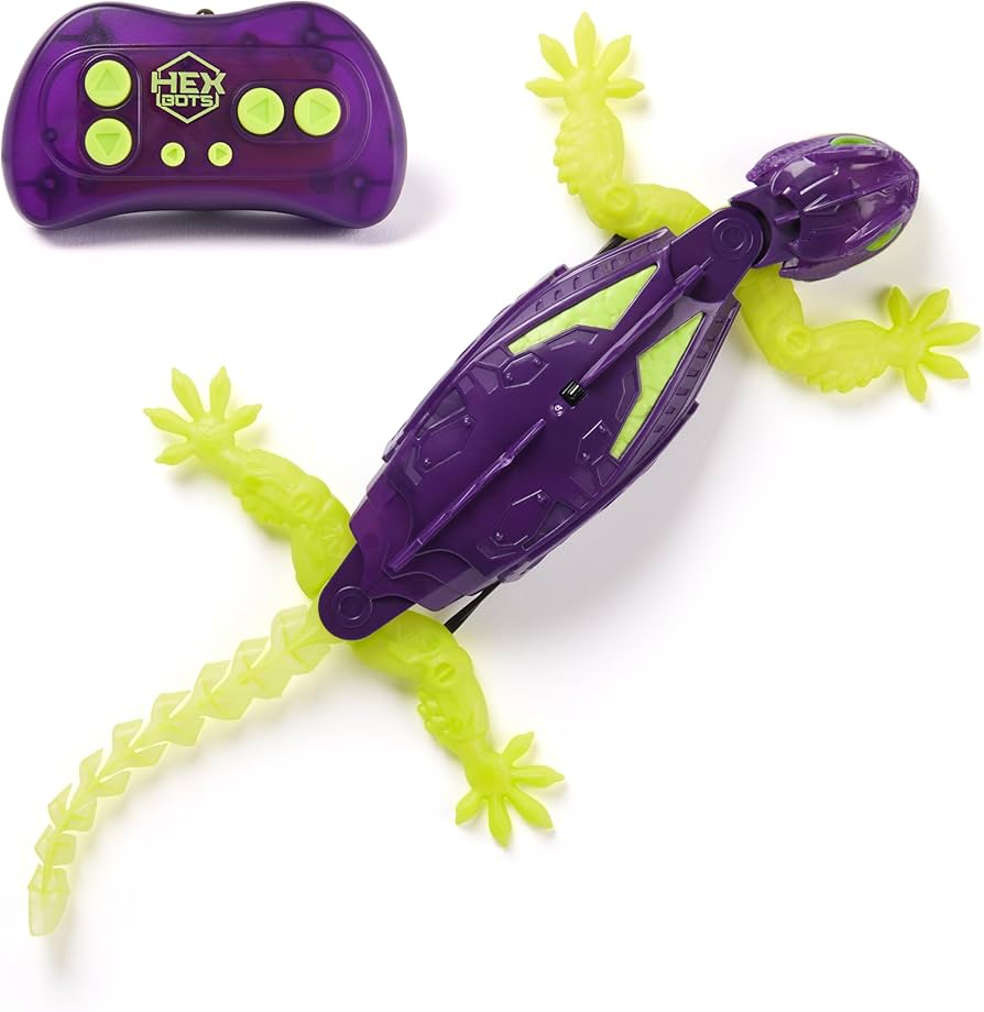 Hex Bots Wall Crawler - Glow in the Dark Gecko - Default