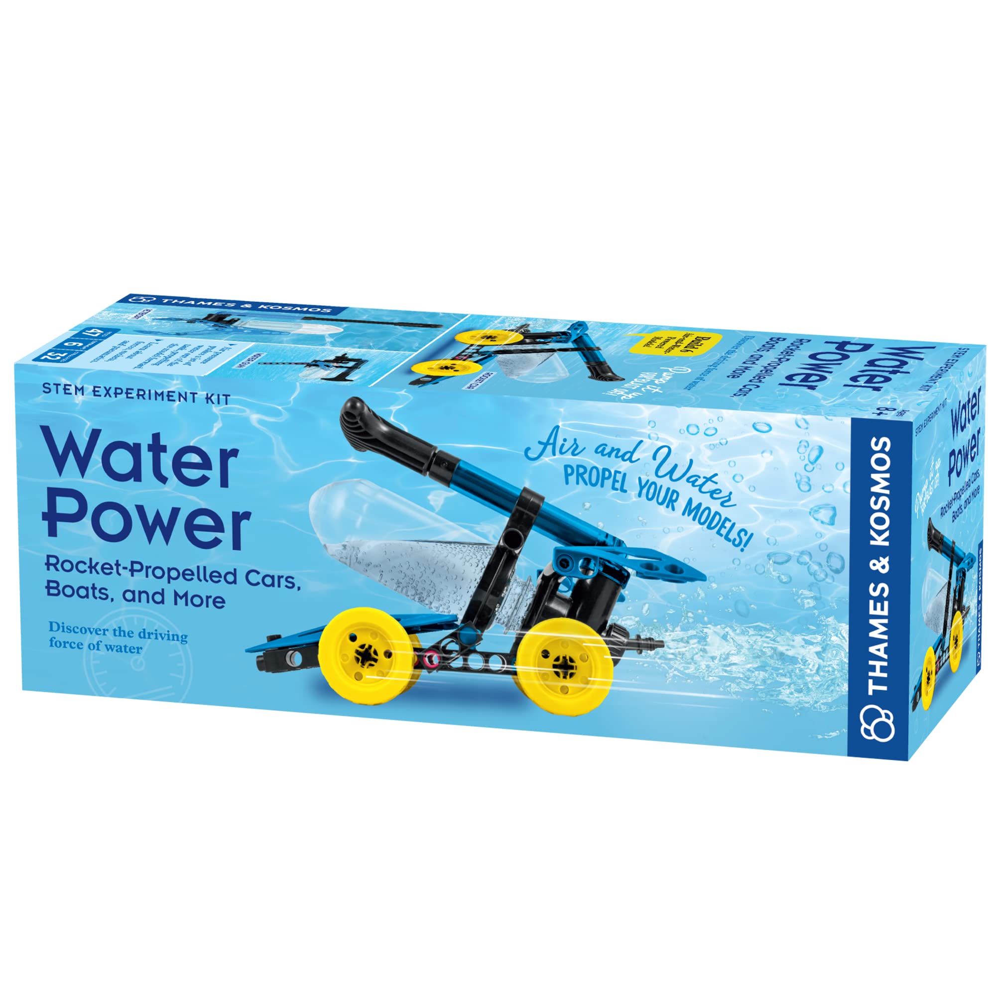 Water Power Rocket-Propelled Cars, Boats, and More