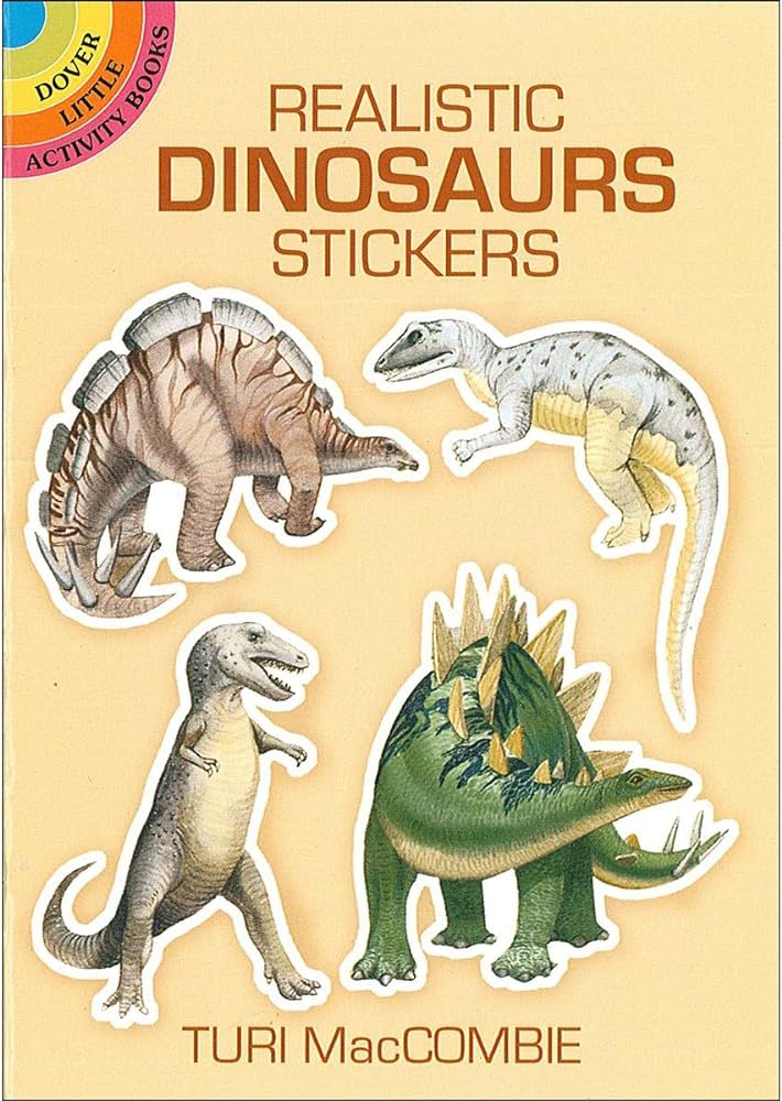 Realistic Dinosaur Stickers