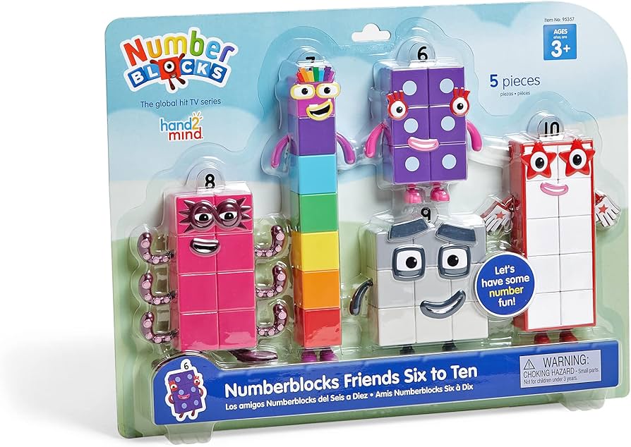 Numberblocks 6-10 Figures