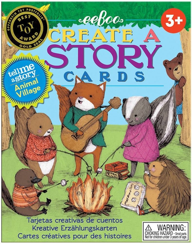 Create a Story Cards - Animal Village