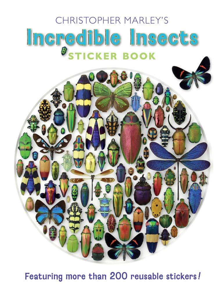 Christopher Marley's Incredible Insects Sticker Bo