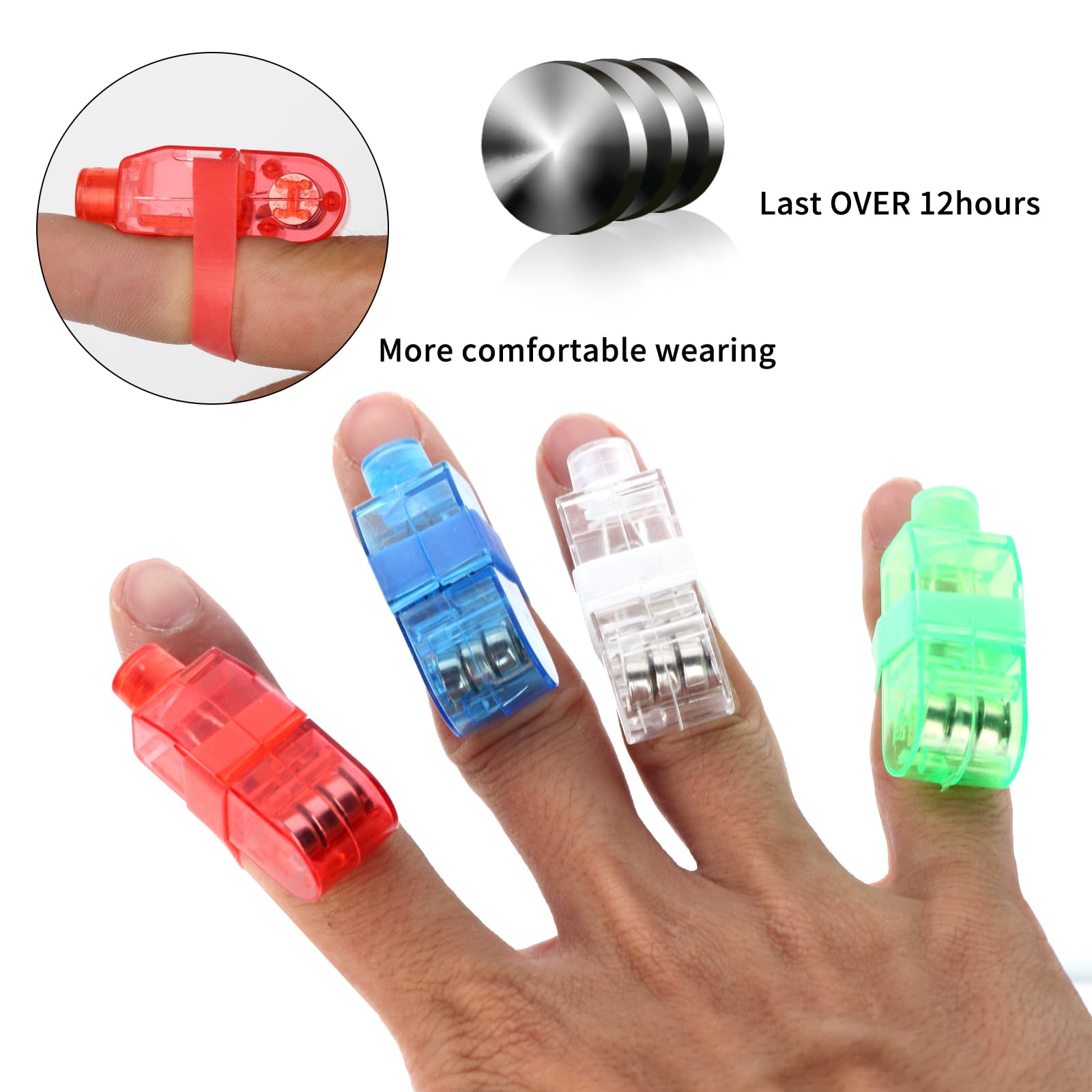 LED Finger Flashlights