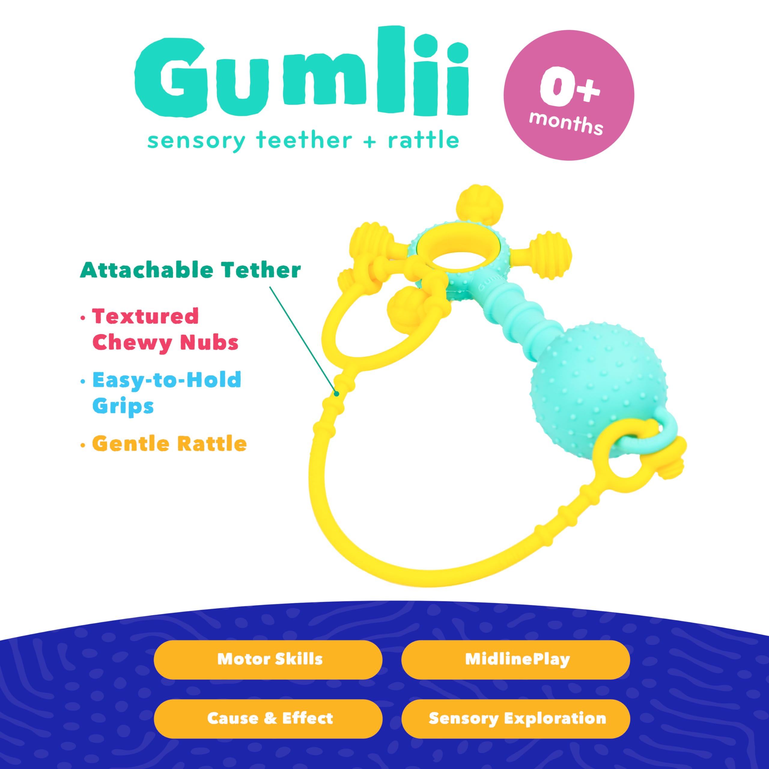 Gumlii Sensory Teether