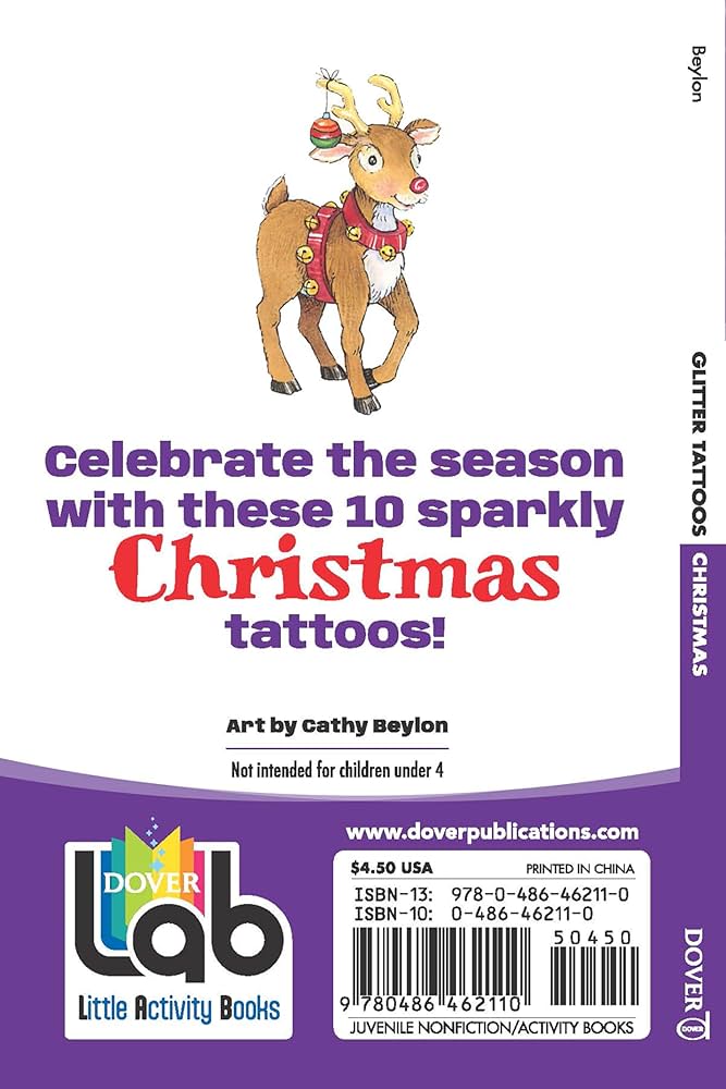 Glitter Tattoos - Christmas