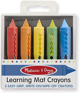 Learning Mat Crayons