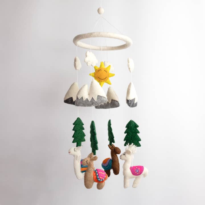 Baby Mobile – Llama