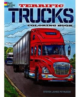 Terrific Truck Coloring Books