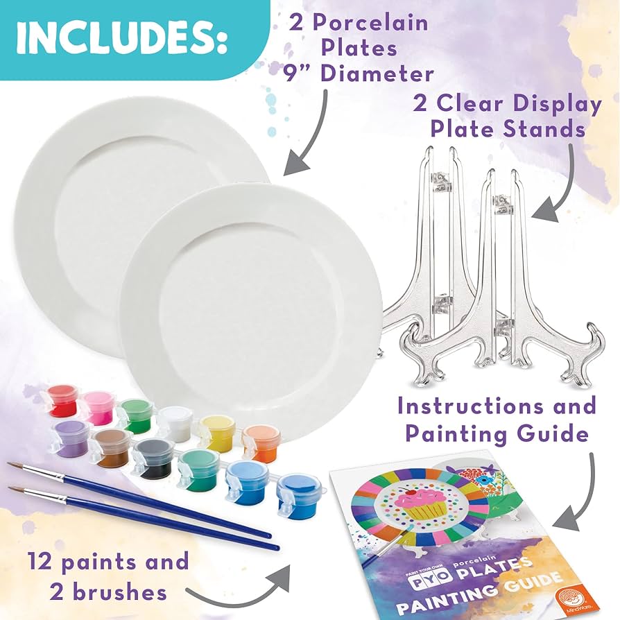 PYO Porcelain Plates