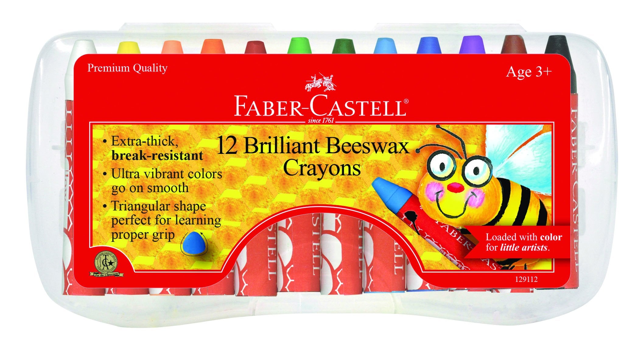 Beeswax Crayons in Storage Case - Default