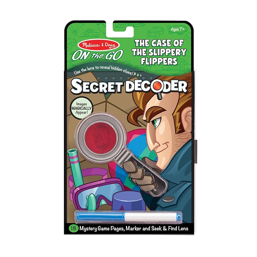 On The Go - Secret Decoder Activity Book