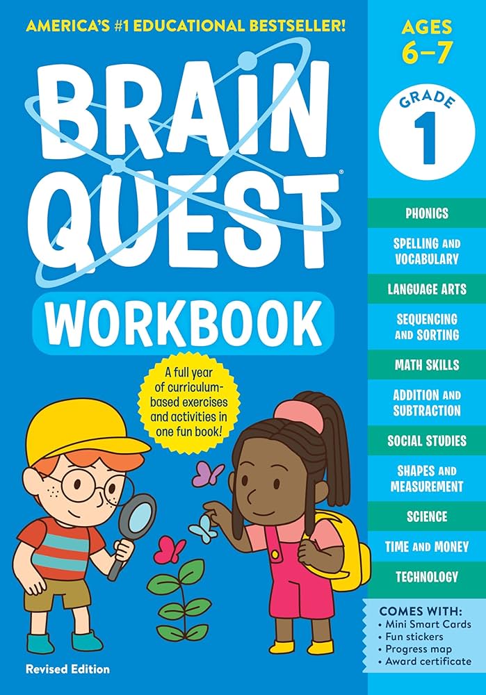 Brain Quest Workbook: Grade 1