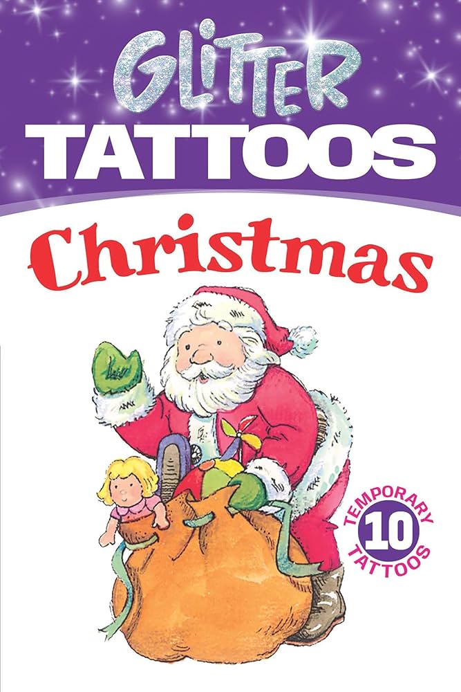 Glitter Tattoos - Christmas