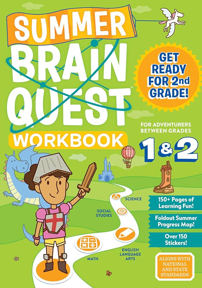 Summer Brain Quest: Grades 1 & 2