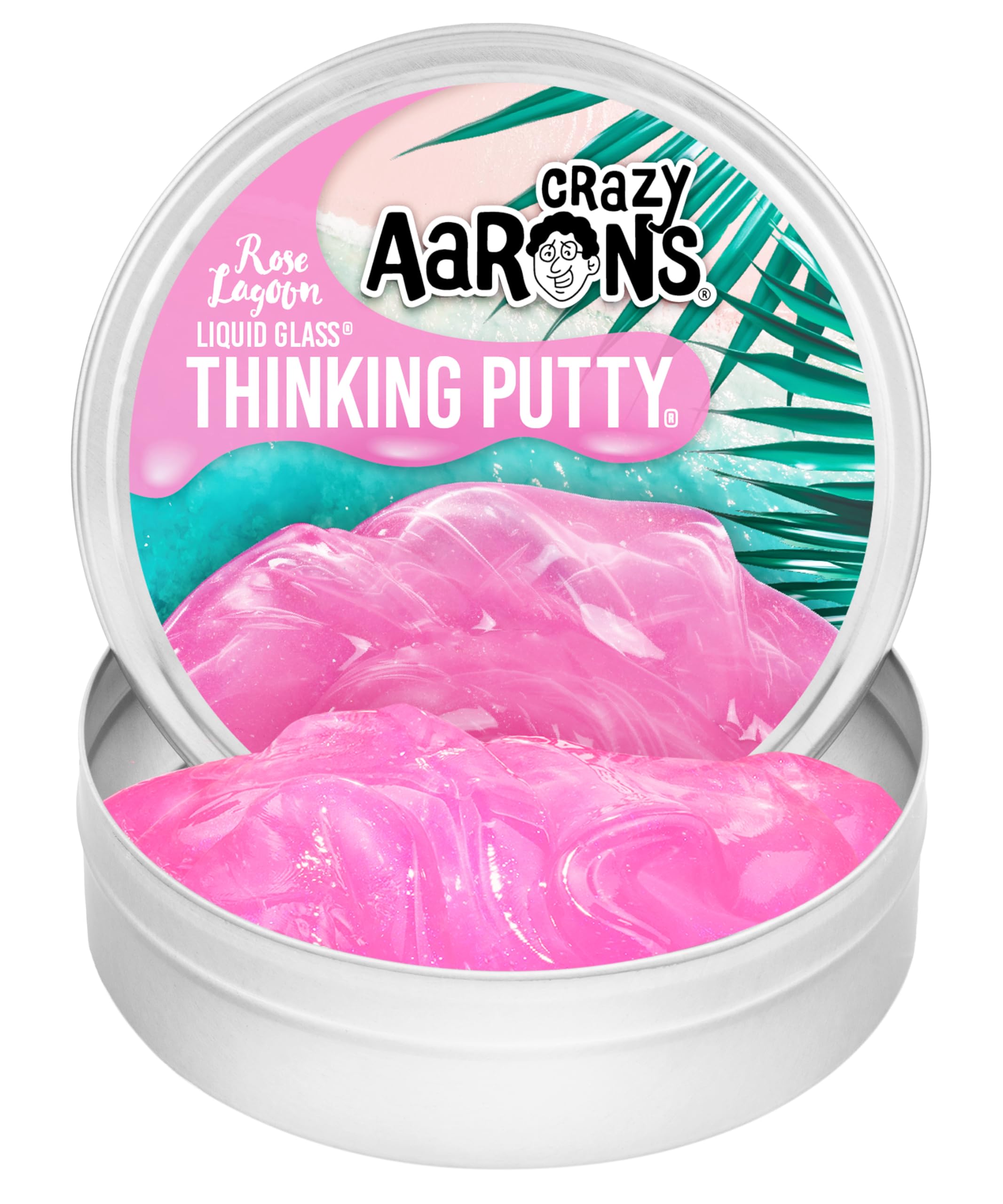 4" Thinking Putty - Rose Lagoon