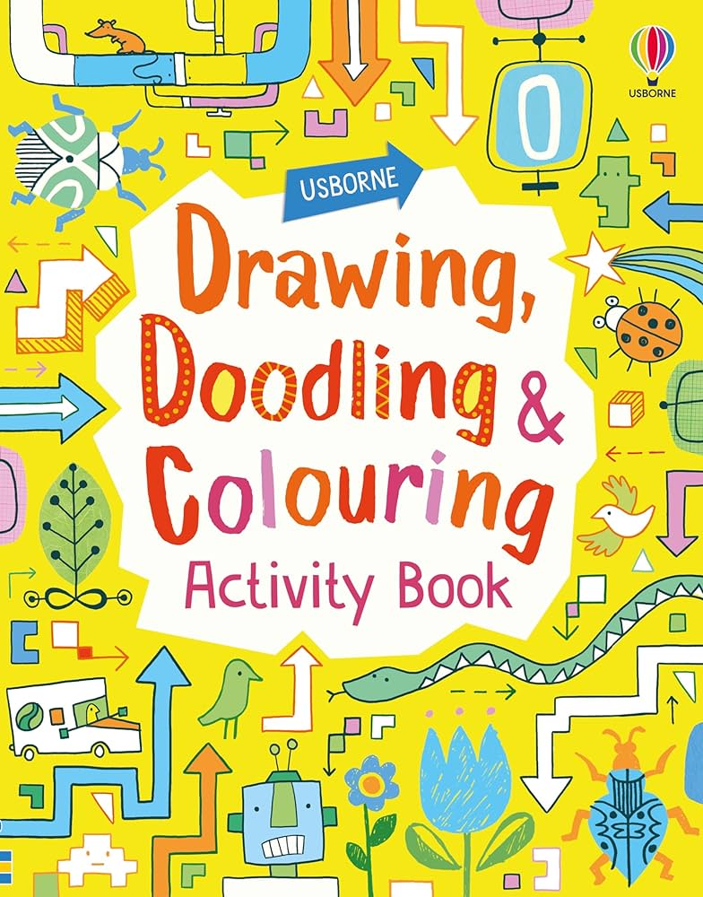 Drawing, Doodling & Coloring Activity Book