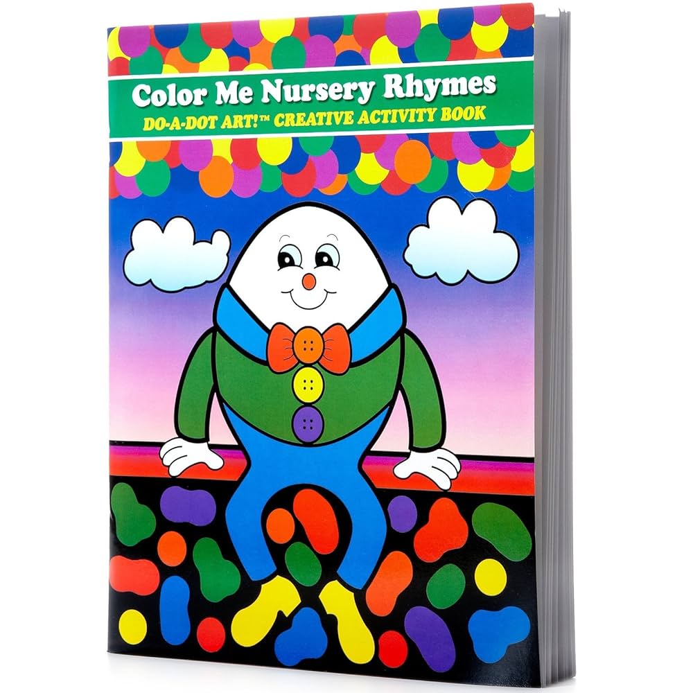 Color Me Nursery Rhymes Activity Book