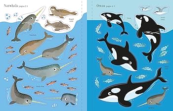 Usborne First Sticker Book - Narwhals