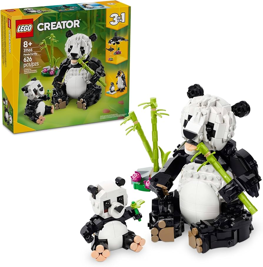 LEGO Wild Animals Panda Family