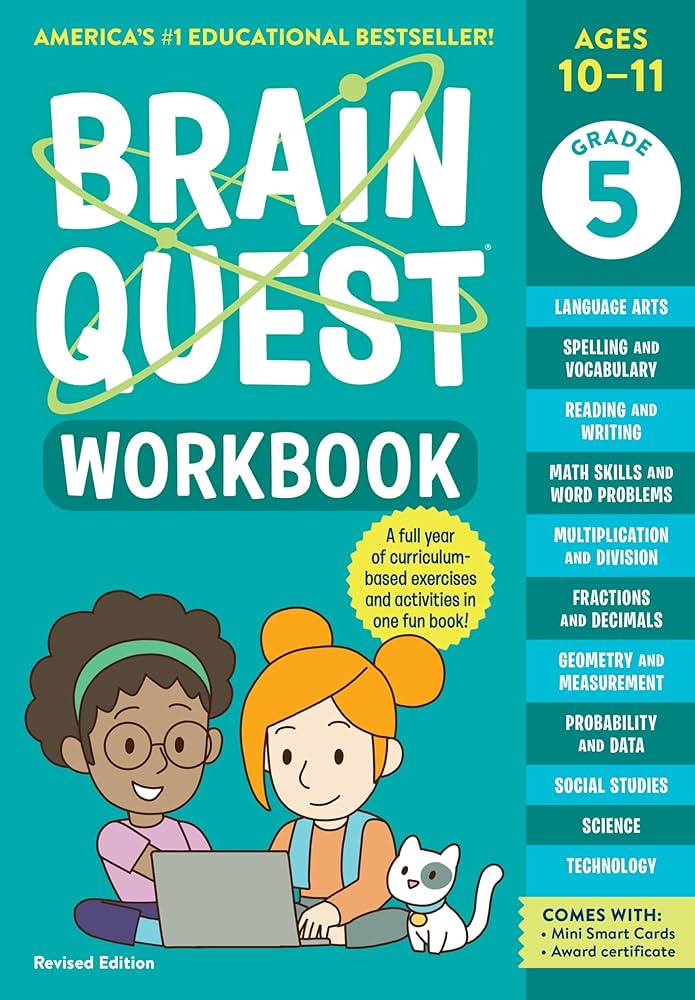 Brain Quest Workbook: Grade 5