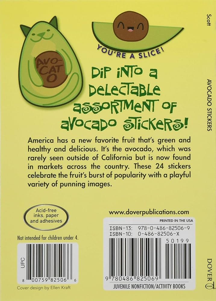 Avocado Stickers