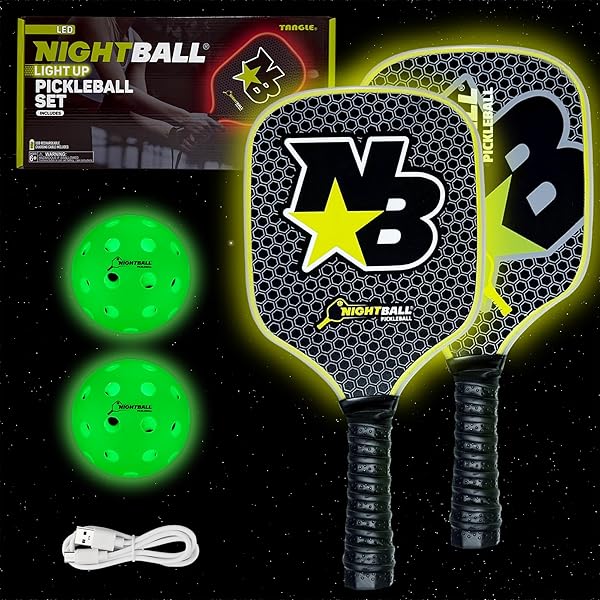 NightBall Pickleball Set