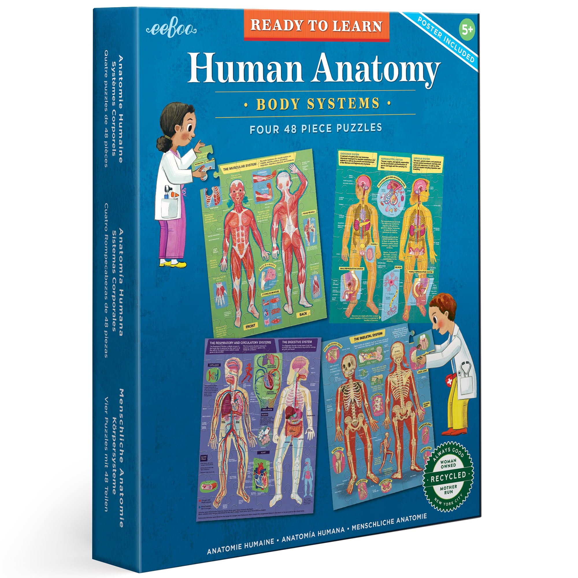 Ready to Learn: Human Anatomy 48Pc Set