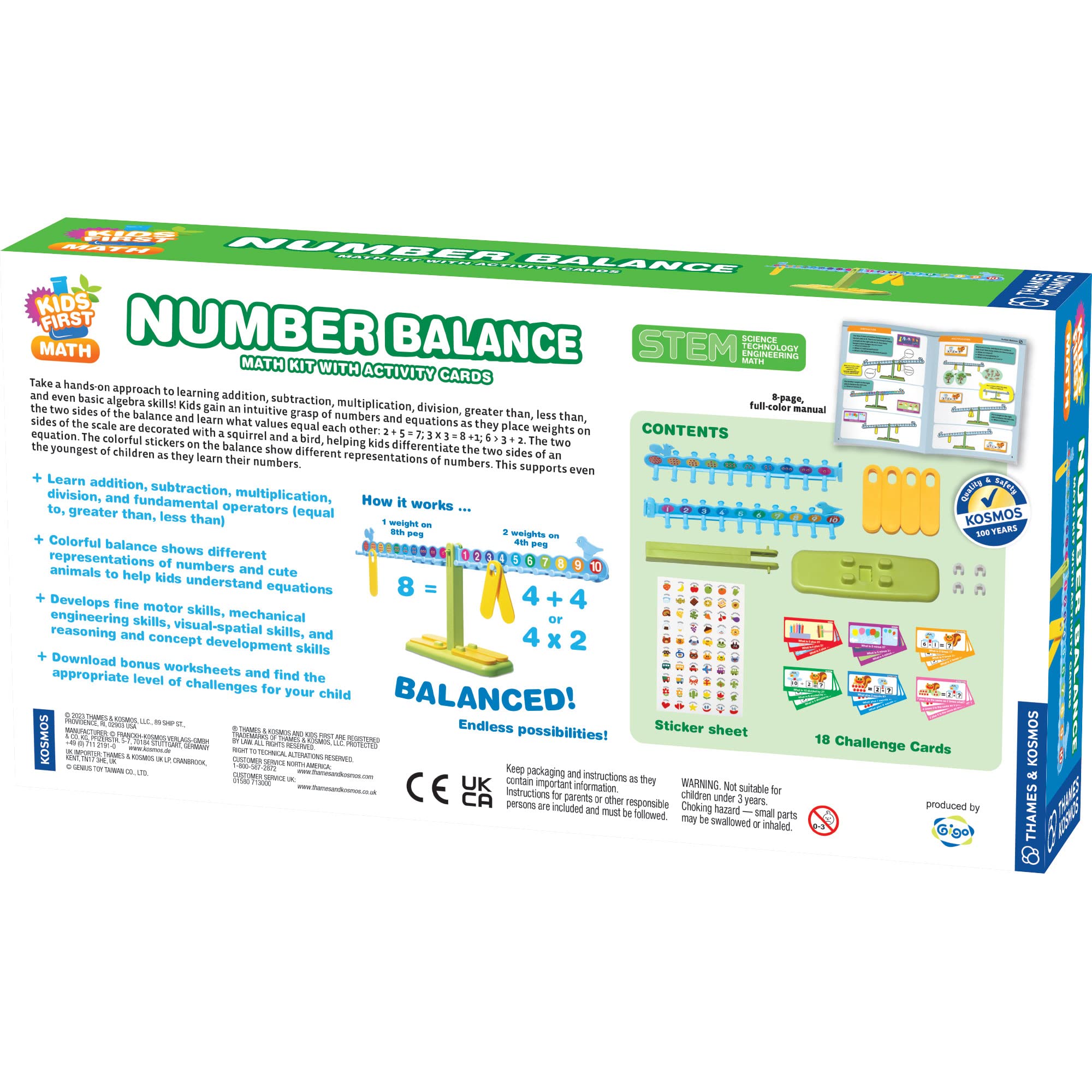 Kids First Math: Number Balance