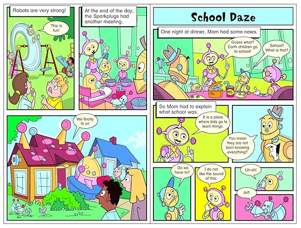 Phonics Comics Level 3 - Meet the Sparkplugs