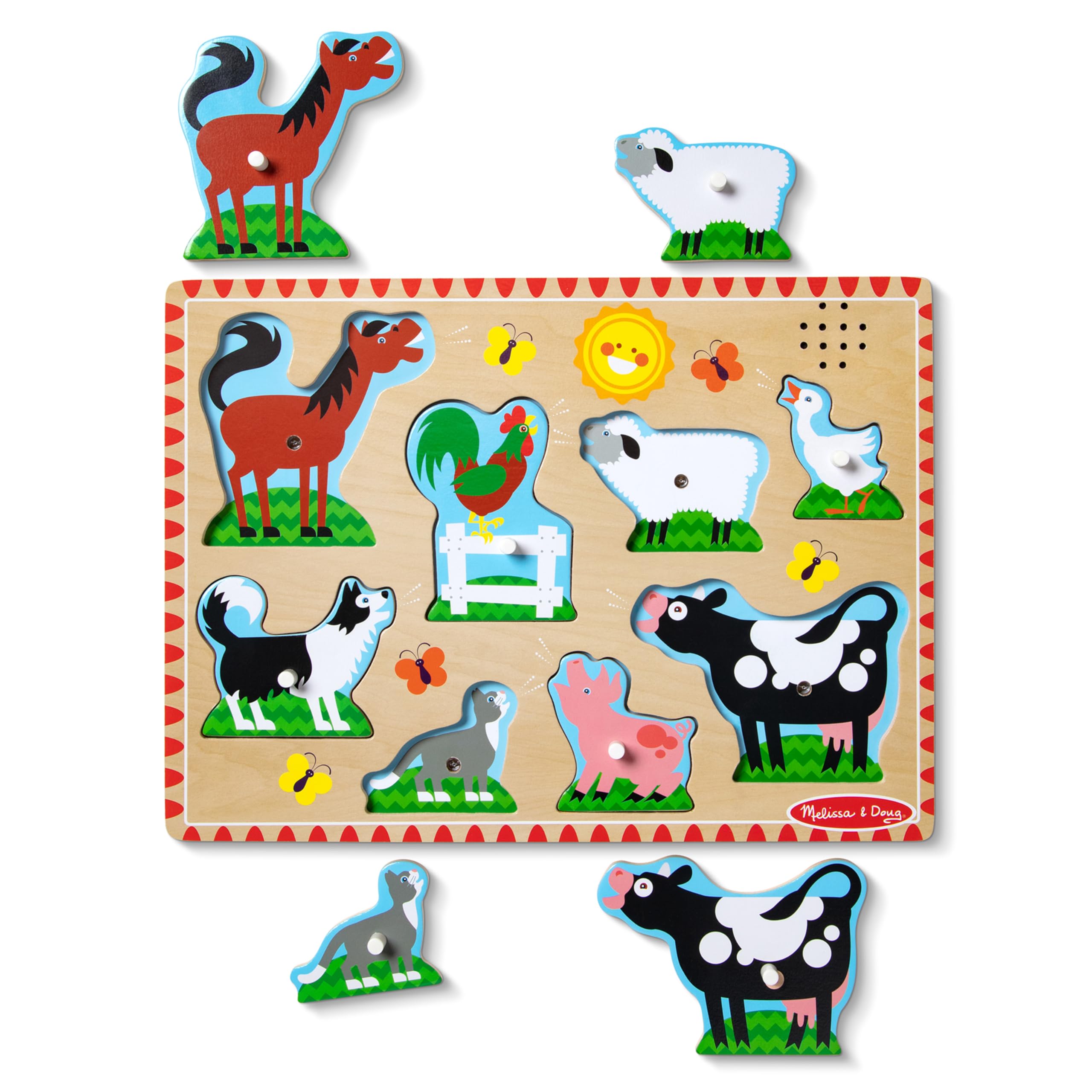 Farm Animal Sounds Puzzle