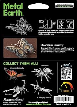 Metal Earth - Steampunk Butterfly